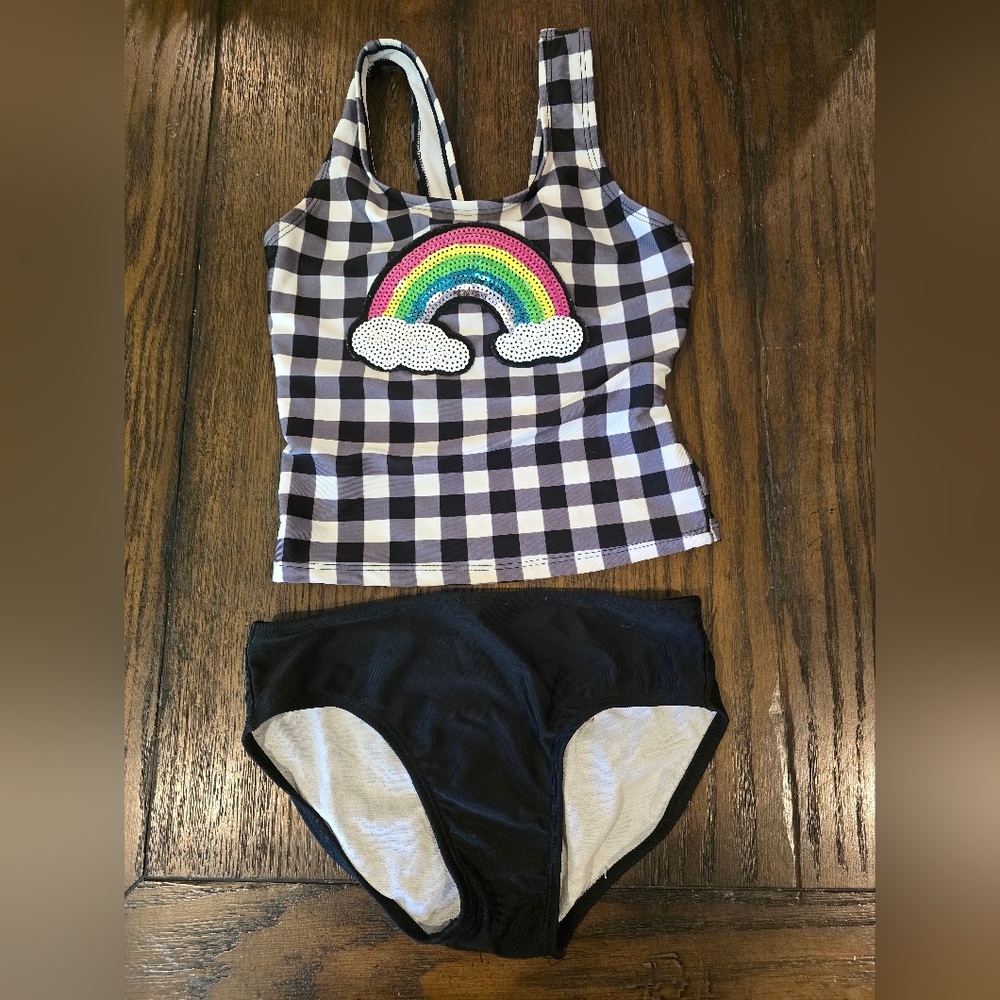 Cat & Jack Girls Tankini Swimsuit size 7/8